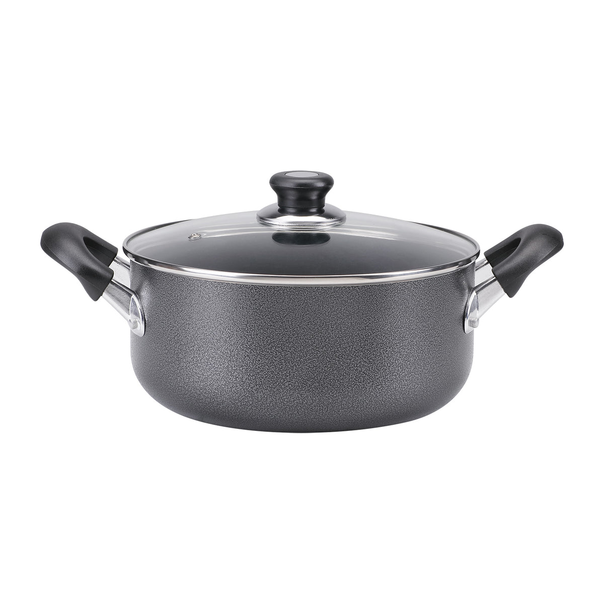 Gourmet Edge - Hammered Nonstick 3.5 Qt Dutch Oven with Cover #10-3004 –  Womynhomeproducts