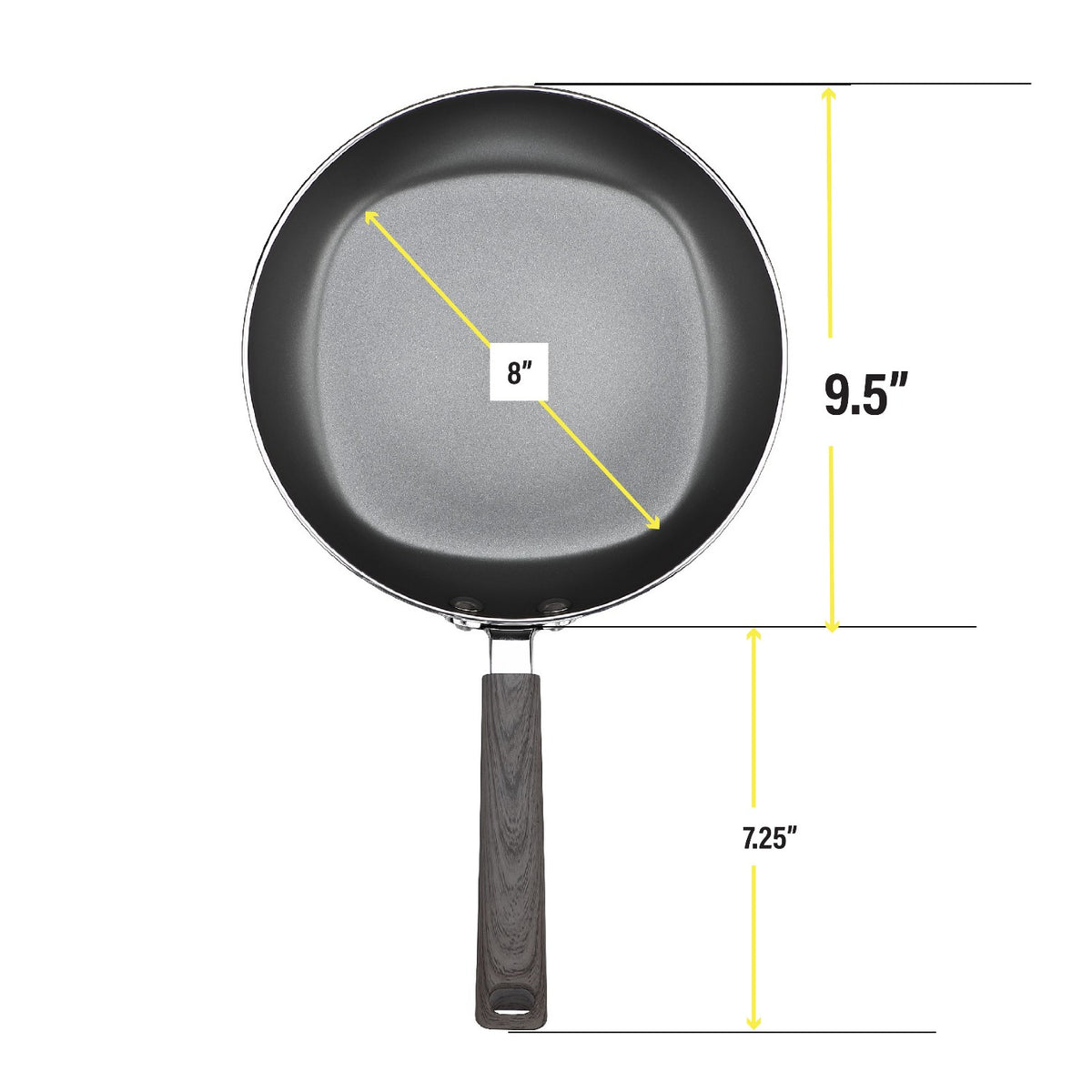 Not A Square Pan 9.5 Nonstick Frypan