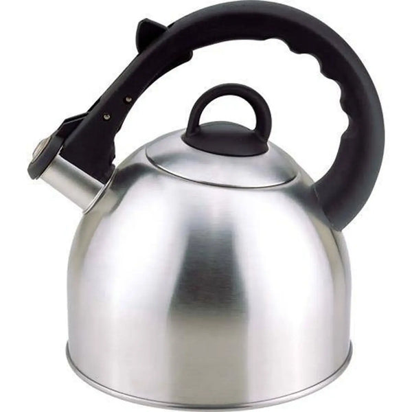 2.5-Quart Brushed Stainless Steel Whistling Tea Kettle