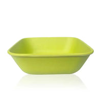 Eco-Friendly 6" Square Bamboo Bowls (Set of 4)