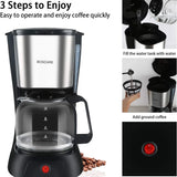 Stainless Steel 10 Cup Coffee Maker