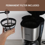 Stainless Steel 10 Cup Coffee Maker