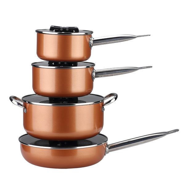 Gourmet Edge - 6pc Copper Ceramic Nonstick Bakeware Set